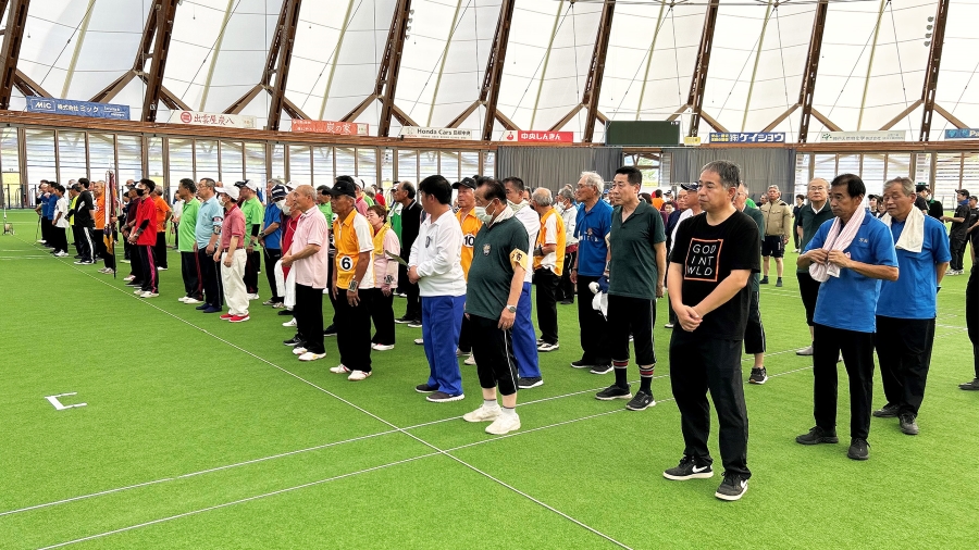 島根県ゲートボール選手権大会の様子の写真