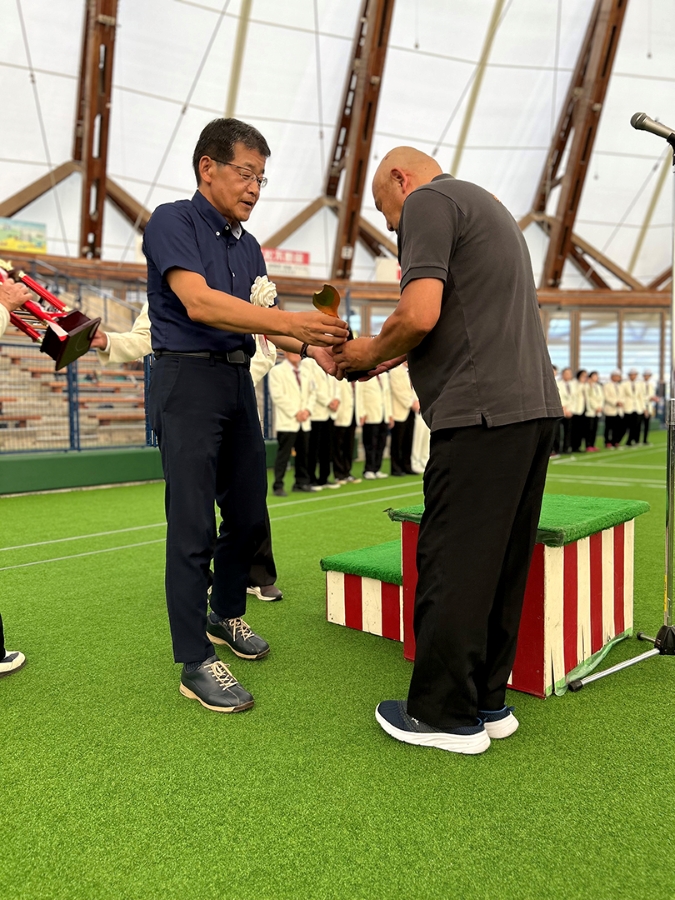 島根県ゲートボール選手権大会の様子の写真