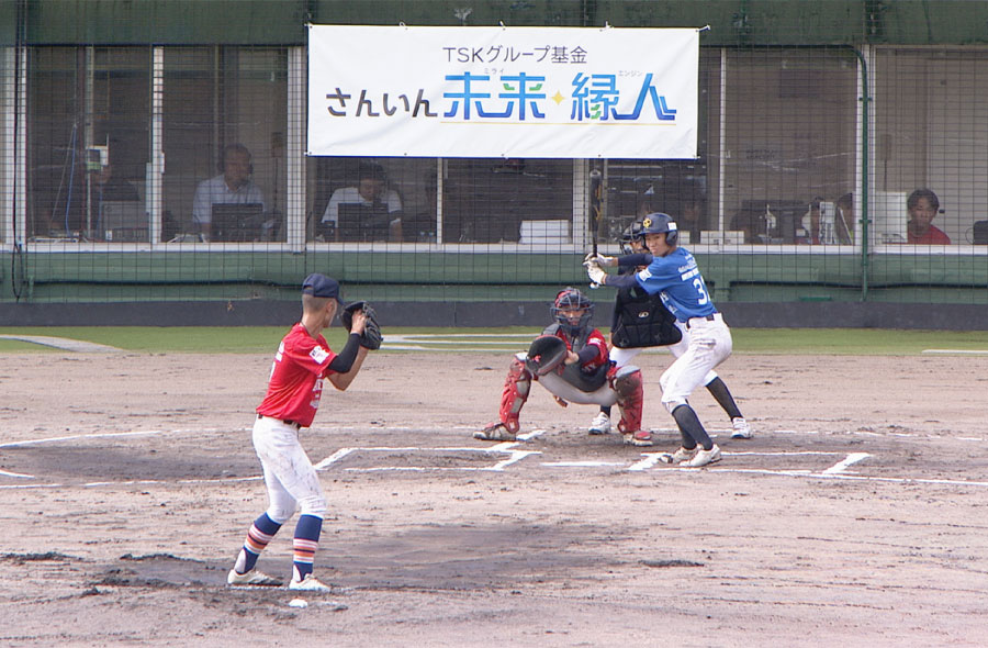 デポルターレ中学生野球大会の様子の写真