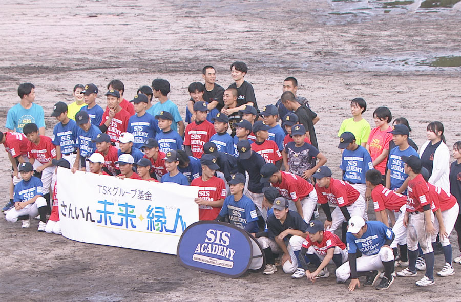 デポルターレ中学生野球大会の様子の写真